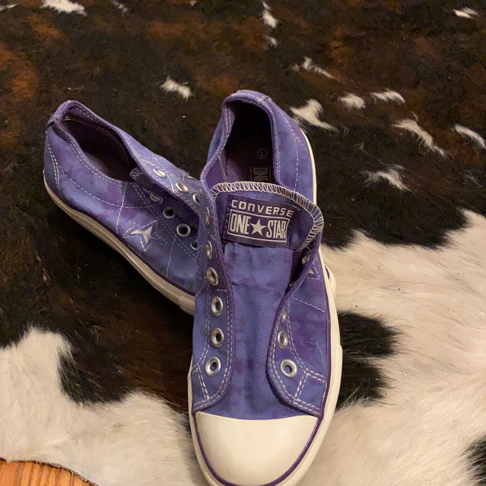 Converse One Star Purple Tye Dye 7 New